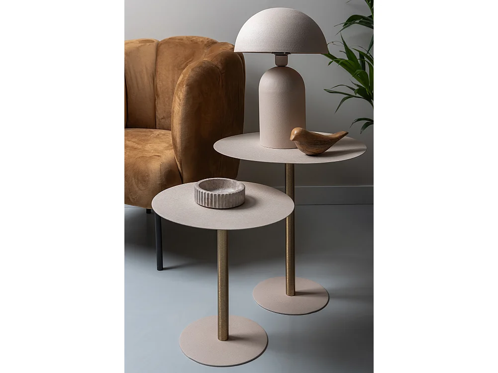 Lampe design Boaz H43cm Gris  Present Time