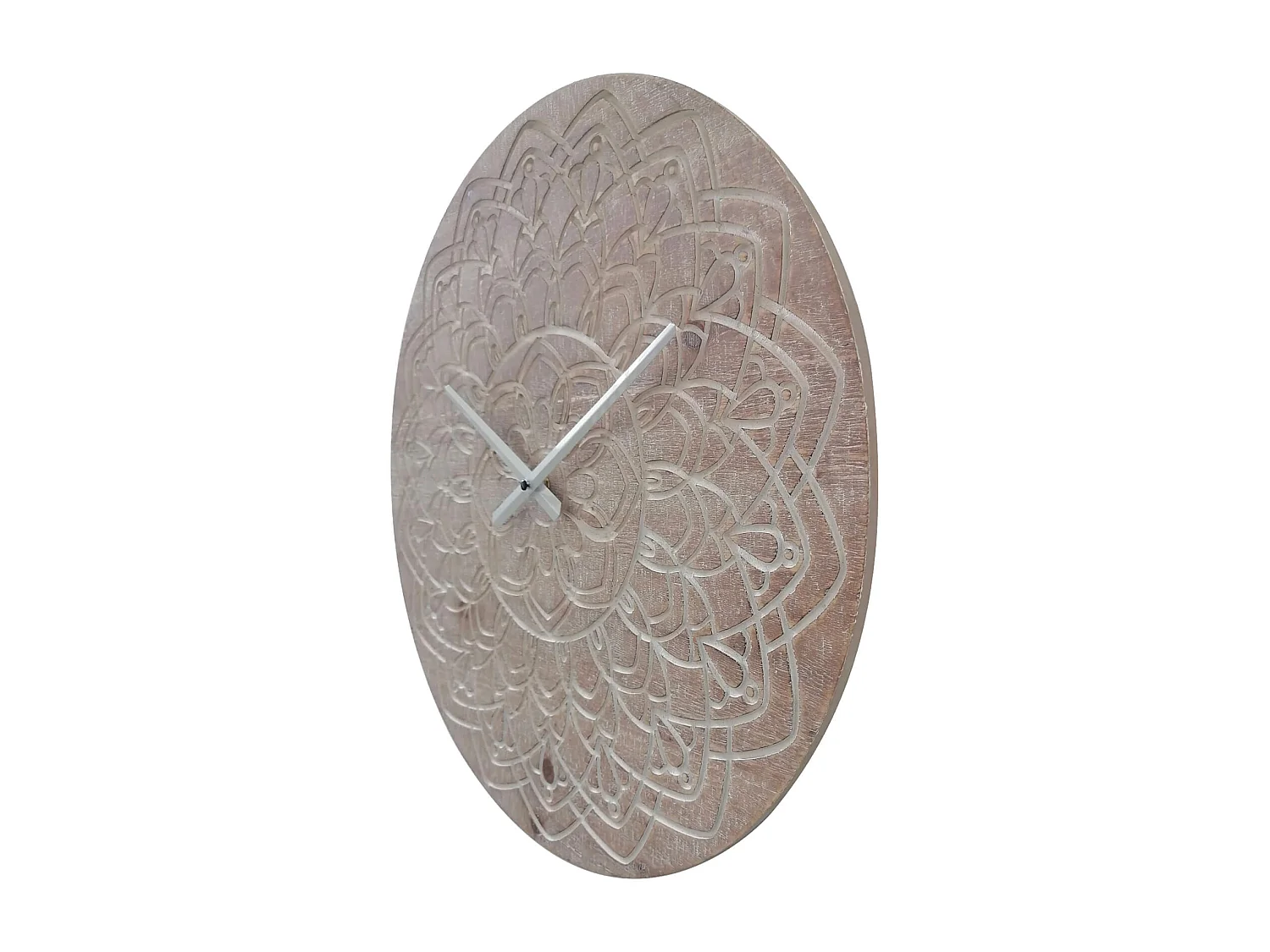 Orologio da Decorazione Marrone Bianco in Stile Boho