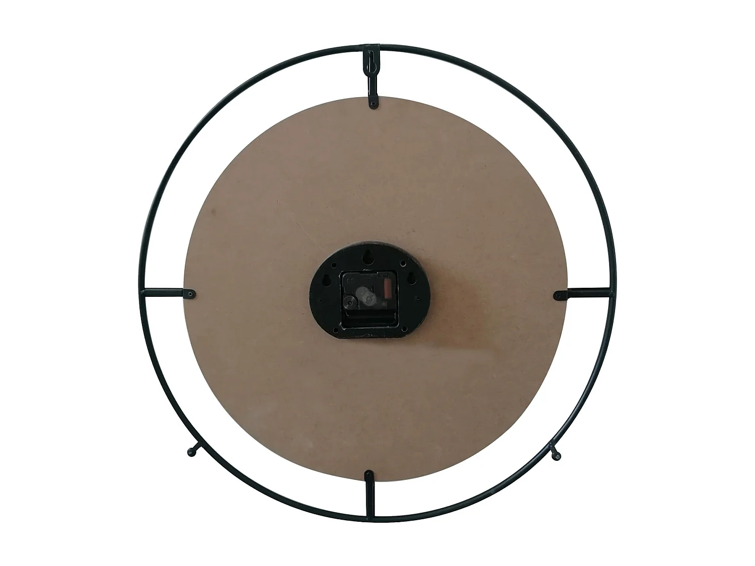 Horloge Suspendue Beige Noir de Style Moderne