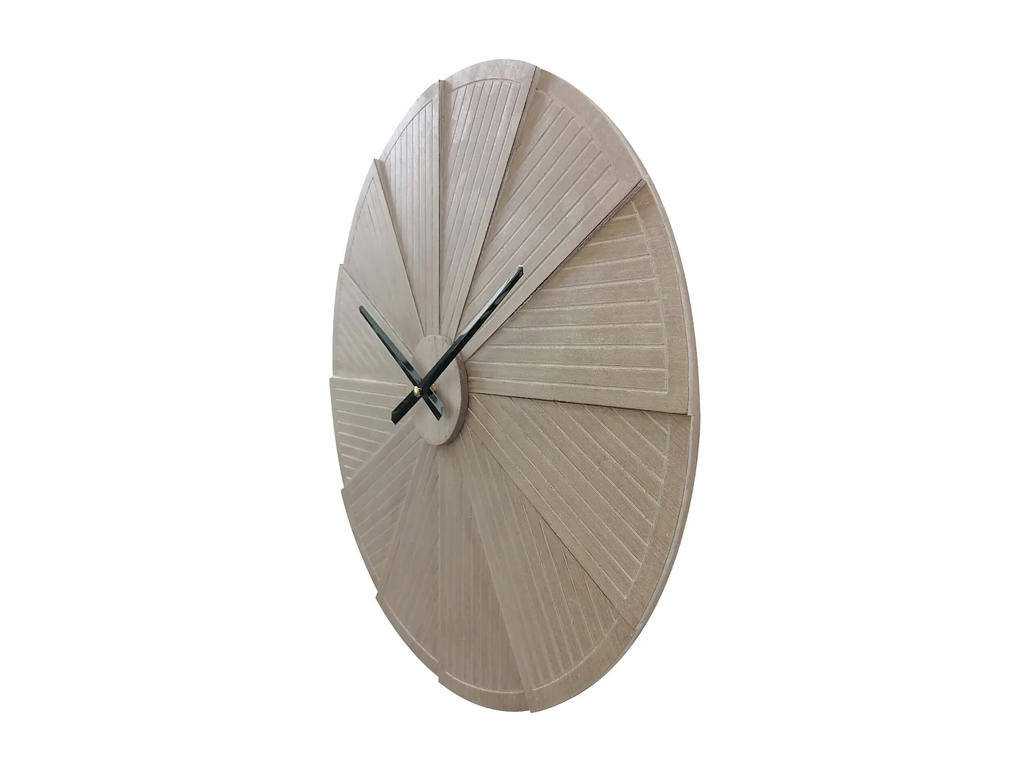 Horloge Murale Boho Chic Beige Décoration Maison