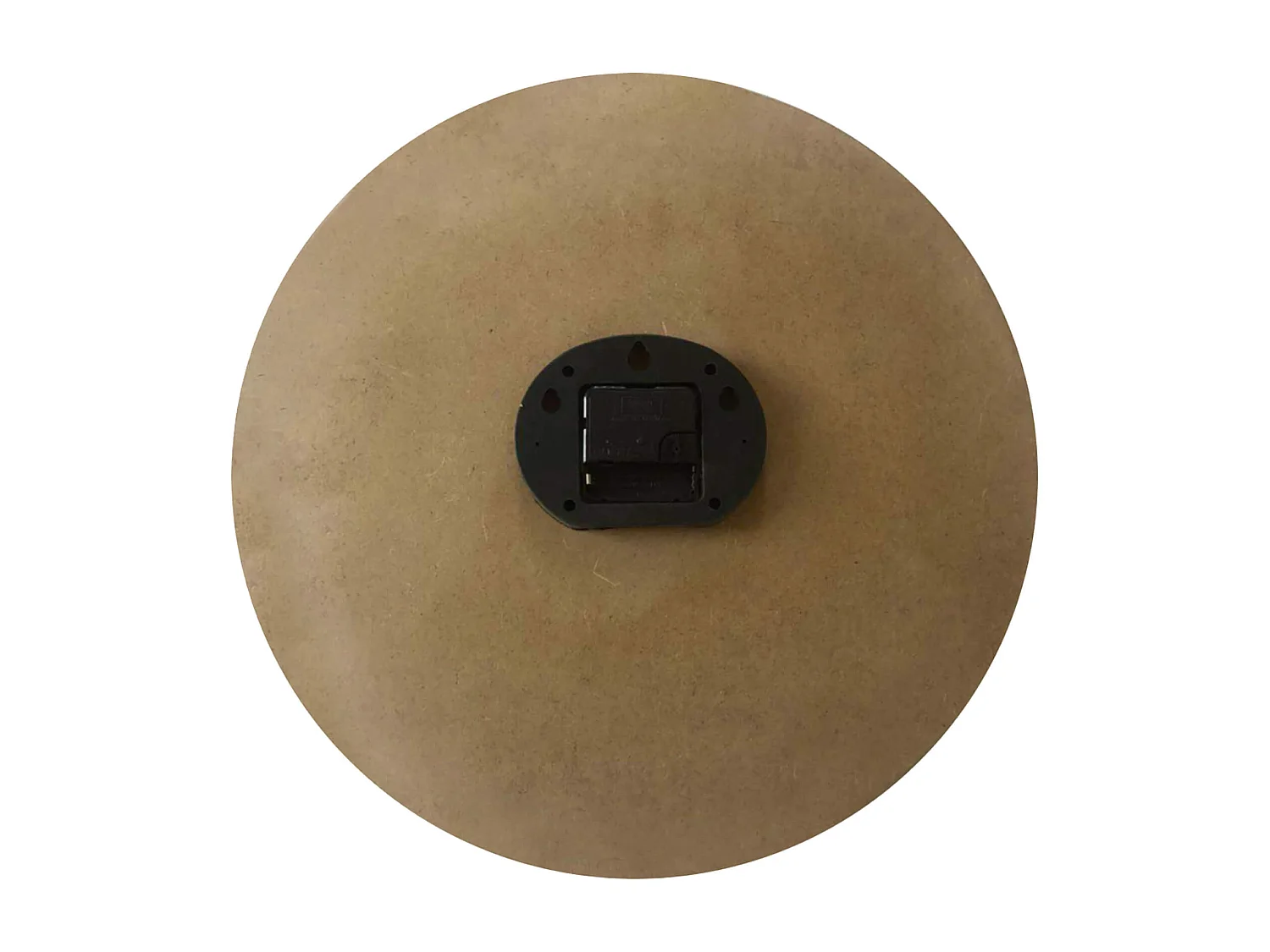 Orologio da Parete Grande Marrone Stile Etnico in Mdf