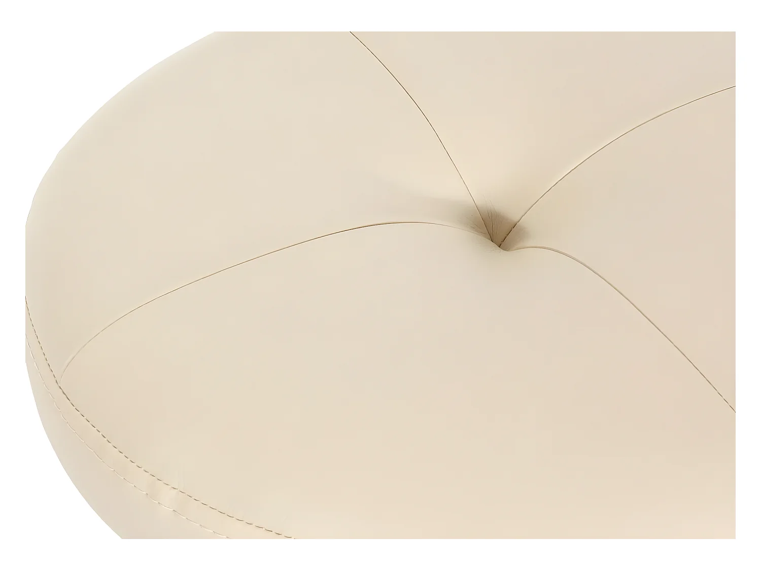 Tabouret de bar Boras (lot de 2) pivotant,  crème, pieds clairs