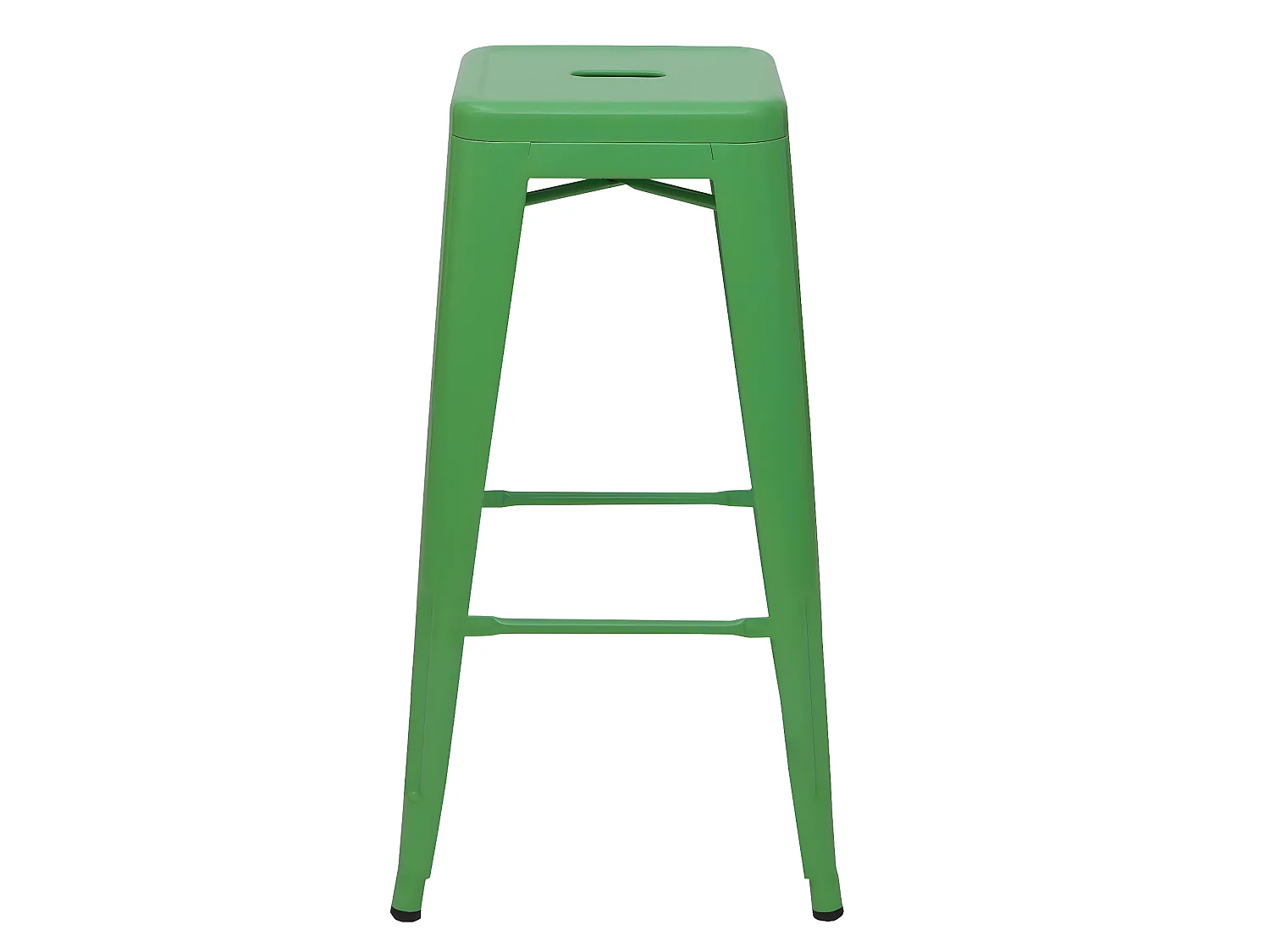 MCW-A73 banco de bar em metal (conjunto de 4),  verde