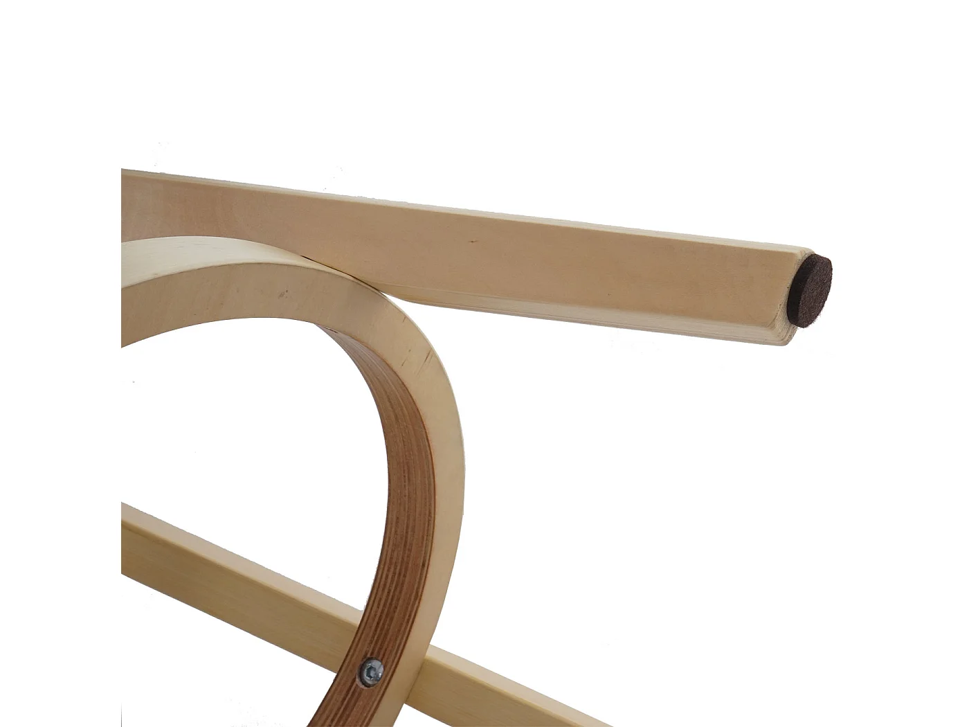 Tabouret de bar Boras pivotant,  noir, pieds clairs