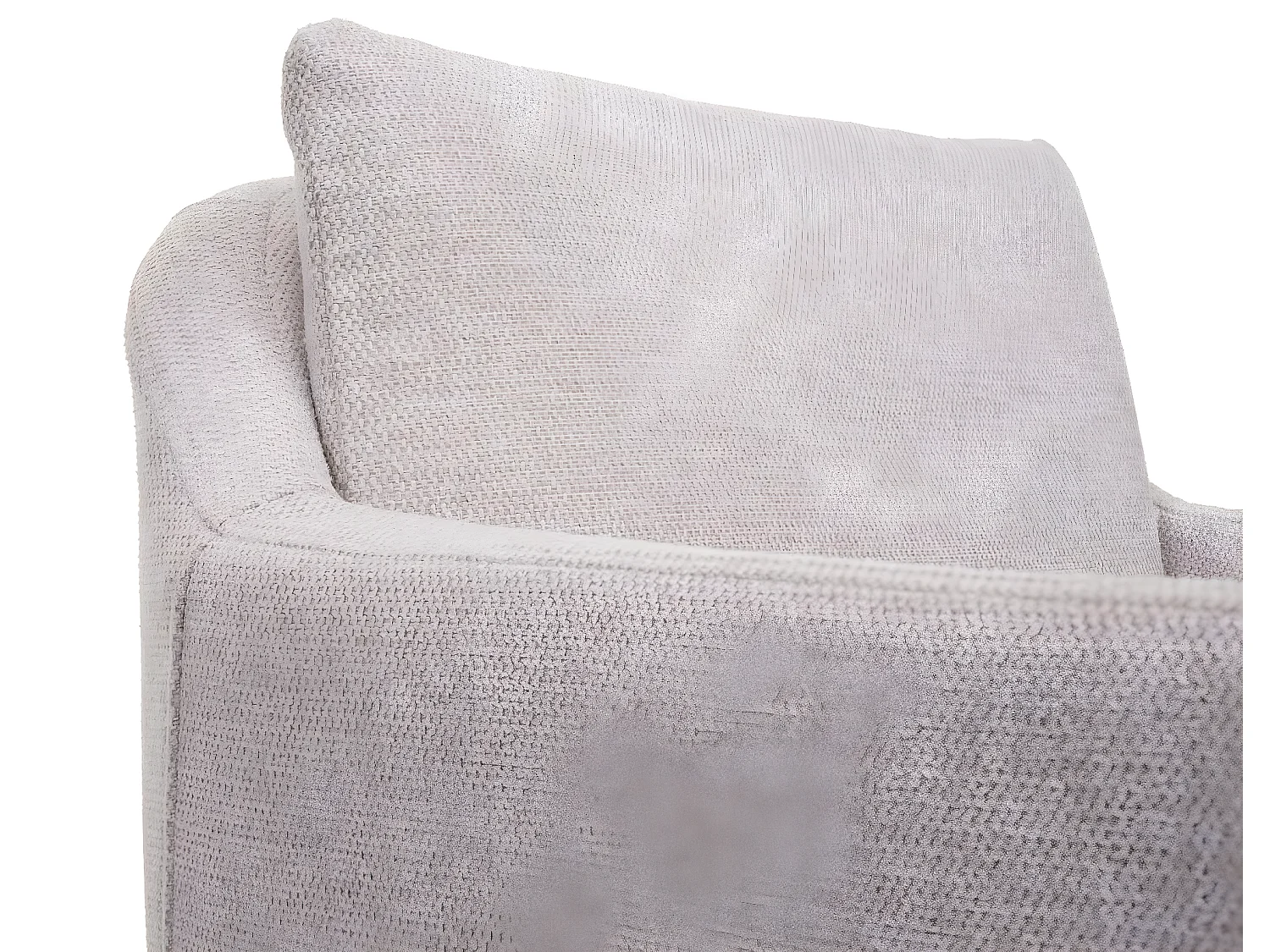 Tabouret de bar MCW-H93 (lot de 2),  tissu/textile crème-beige