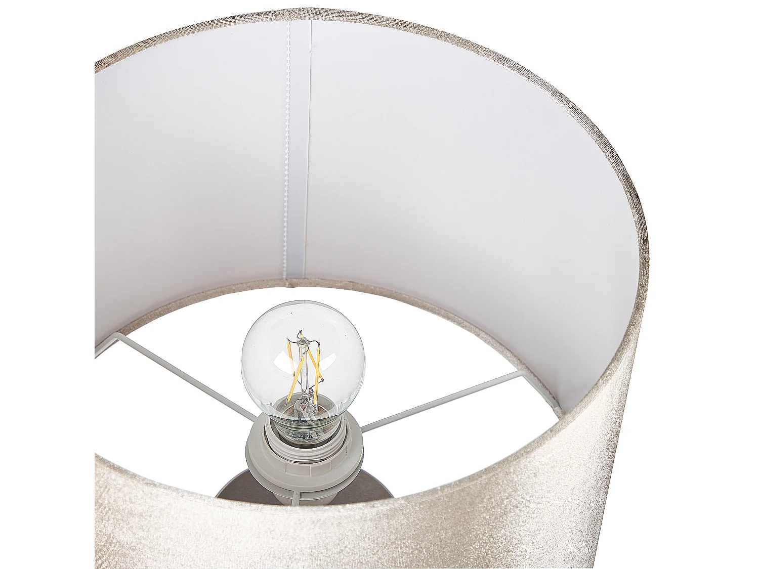 Lampe à poser SANKURU Céramique Doré