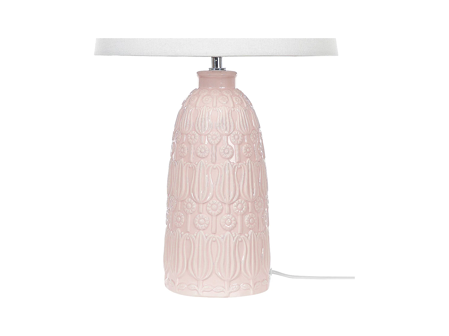 Lampe à poser ZARIMA Céramique Rose