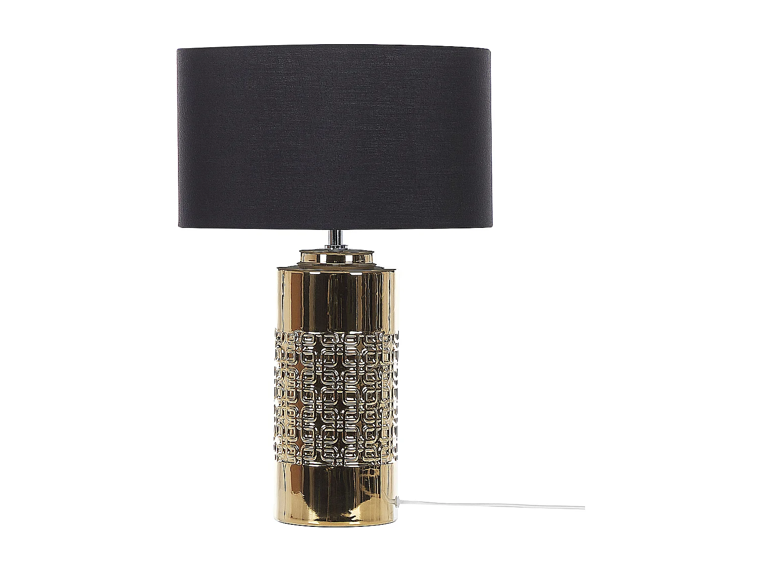 Lampe à poser en céramique doré CIMARRON