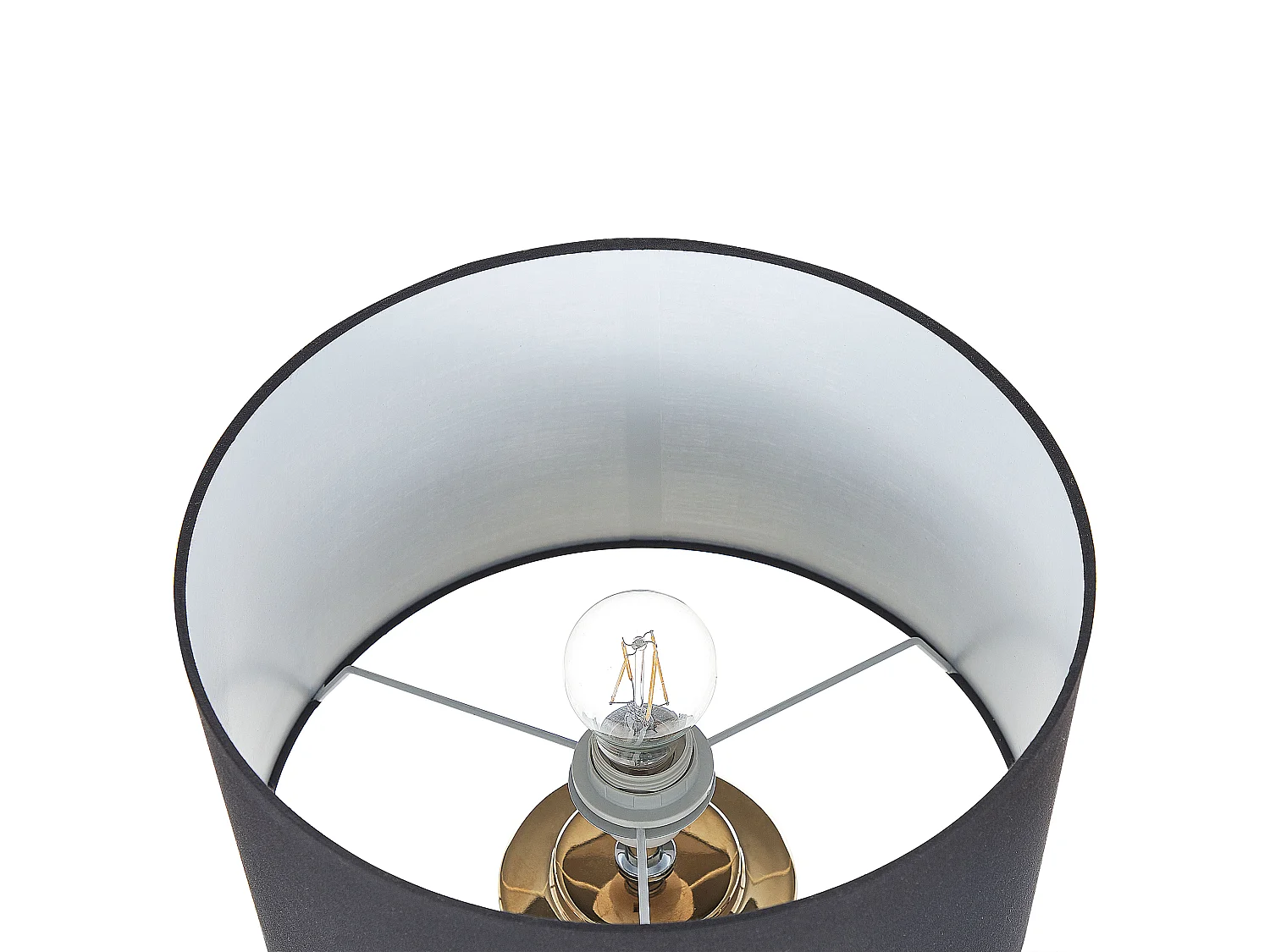 Lampe à poser en céramique doré CIMARRON