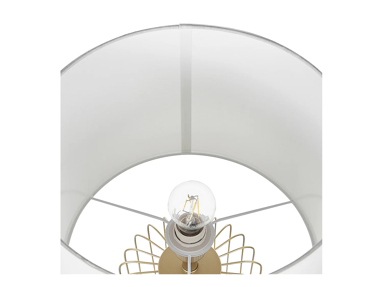 Lampe à poser THOUET Métal Doré