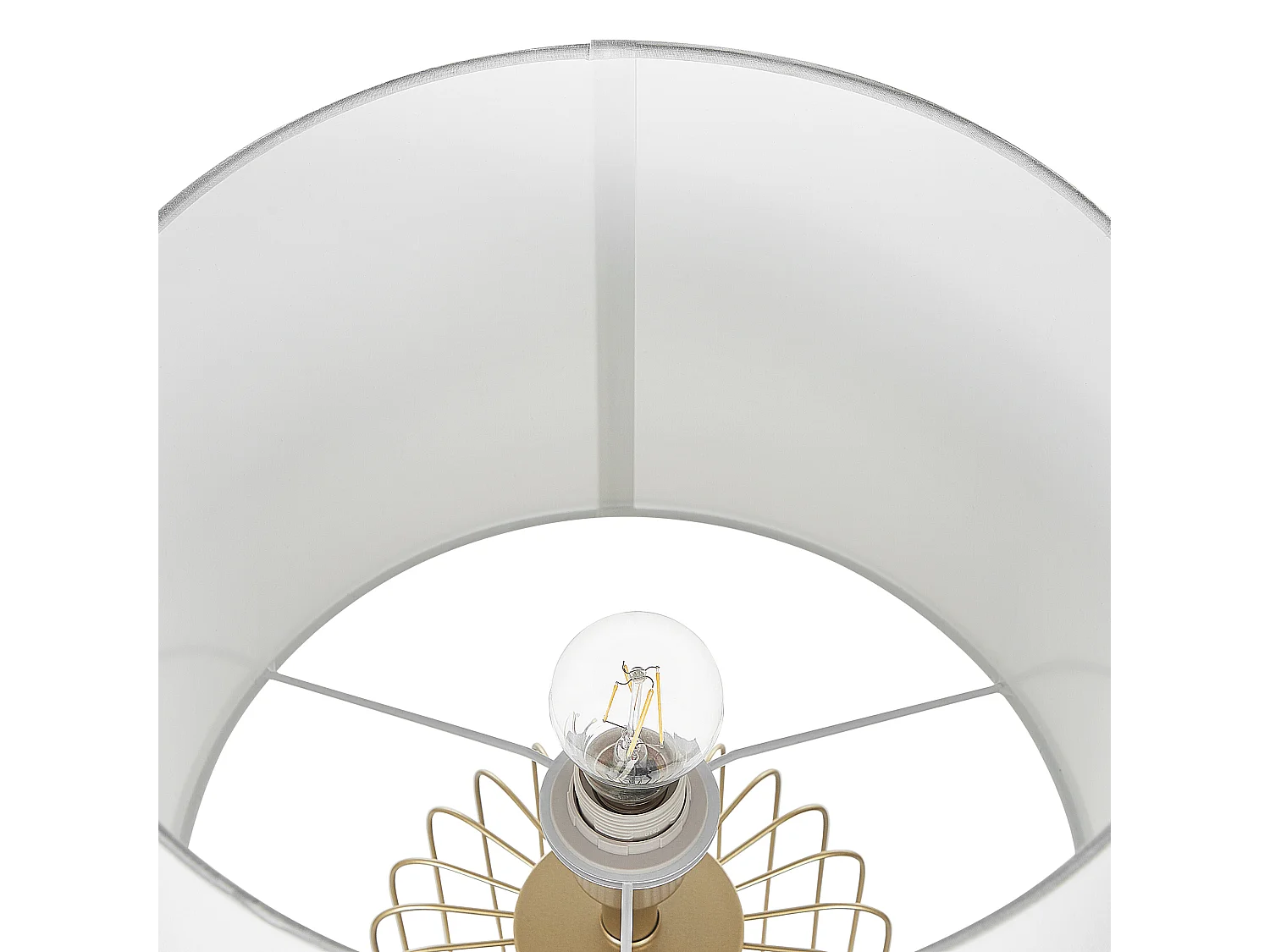 Lampe à poser THOUET Métal Doré