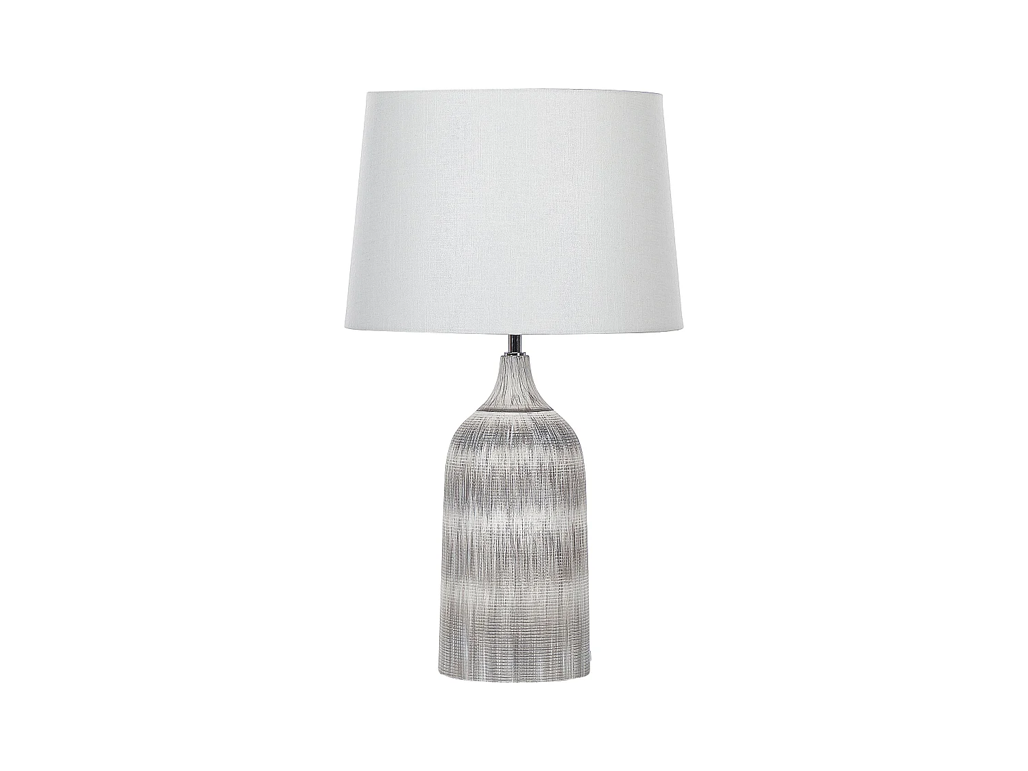 Lampe à poser GEORGINA Céramique Gris