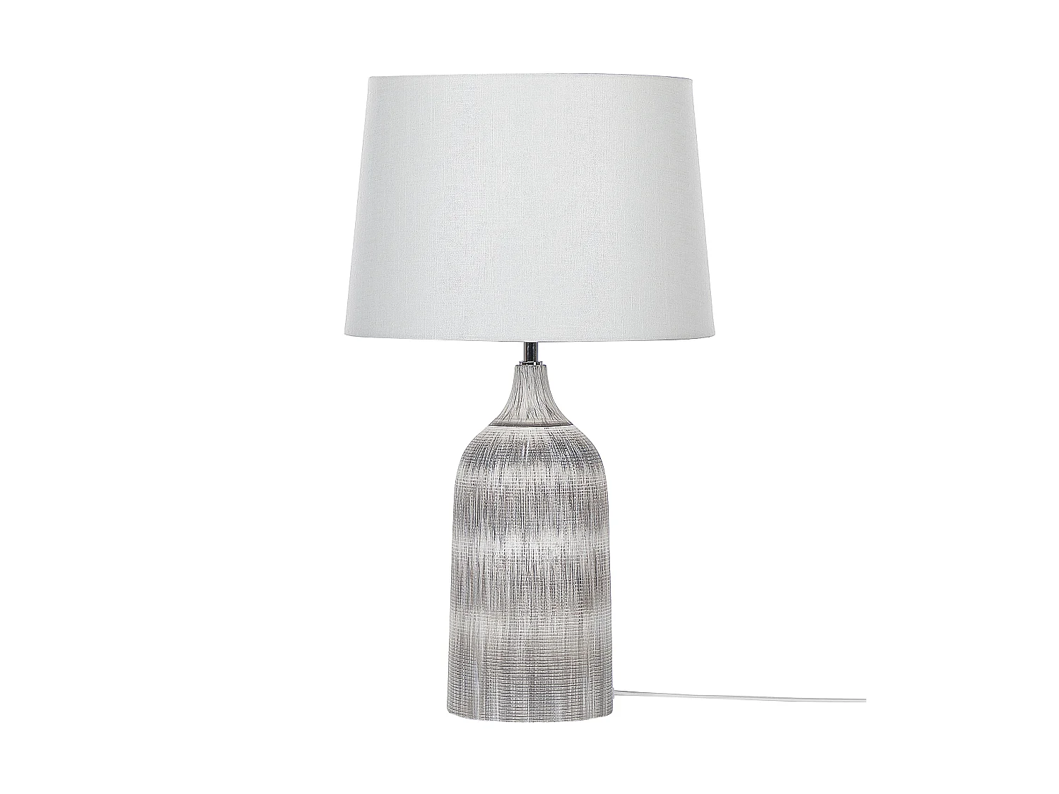 Lampe à poser GEORGINA Céramique Gris