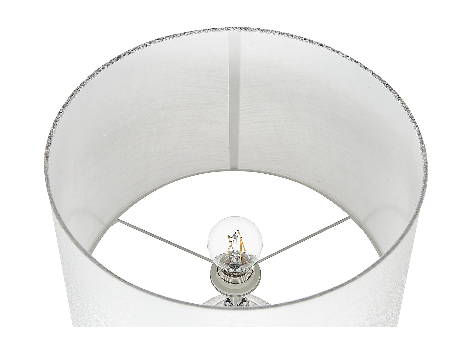 Lampe à poser GEORGINA Céramique Gris