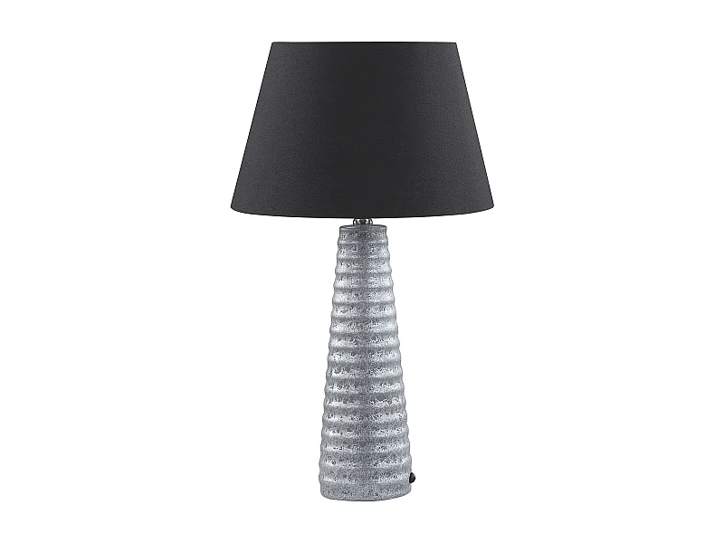 Candeeiro de mesa VILNIA Cerâmica Prateado