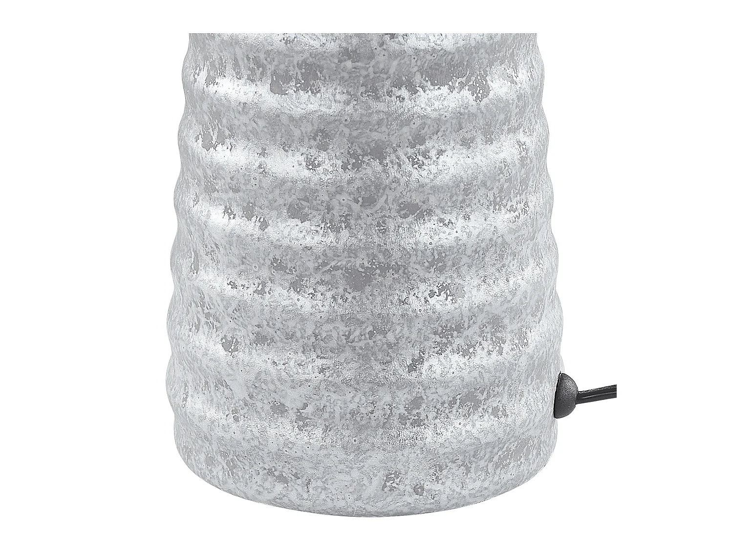 Tischleuchte VILNIA Keramik Silber