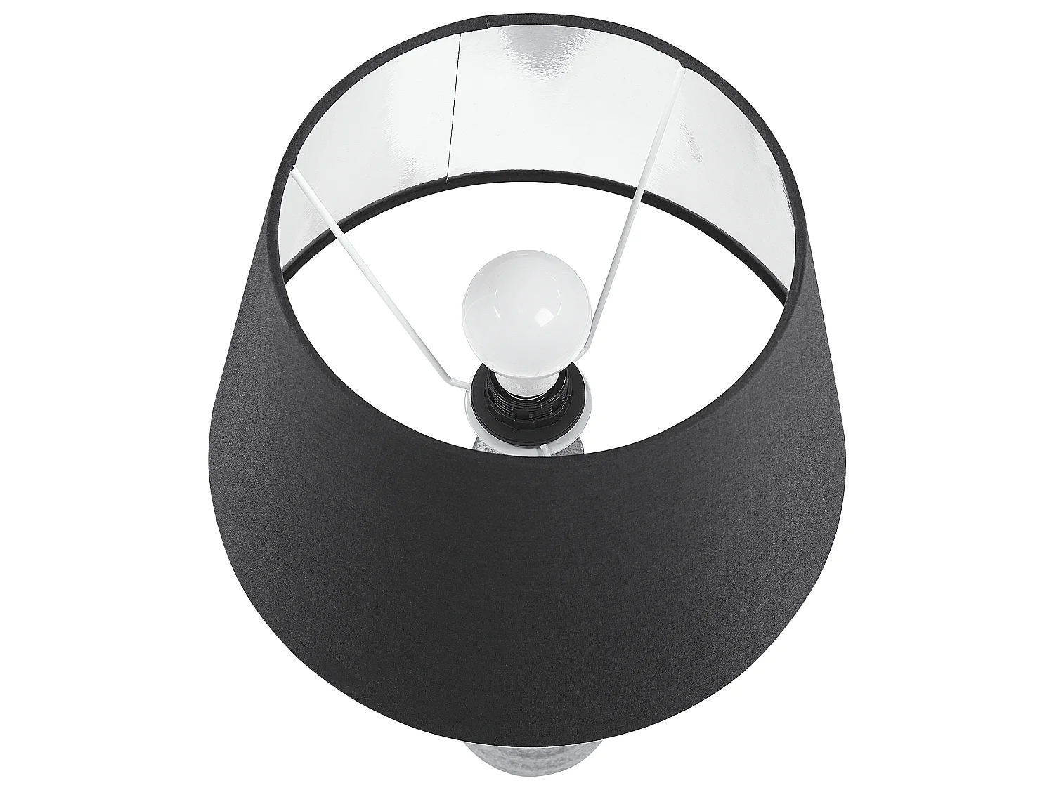 Lampe à poser VILNIA Céramique Argenté