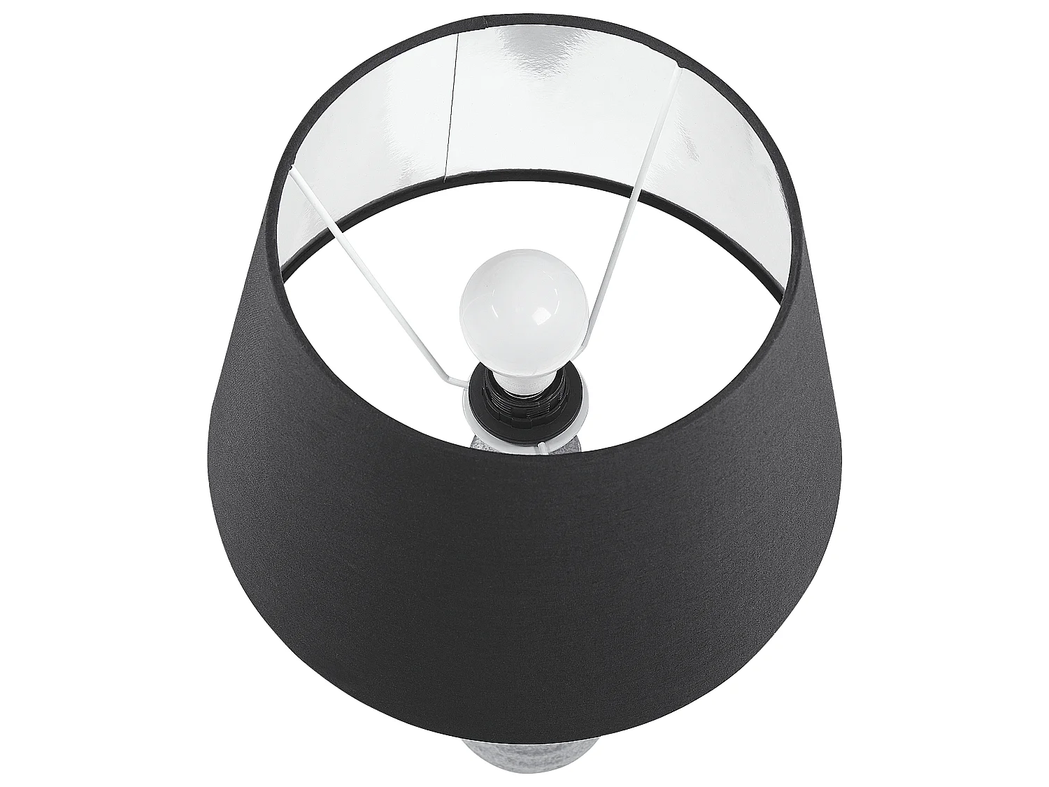 Lampe à poser VILNIA Céramique Argenté