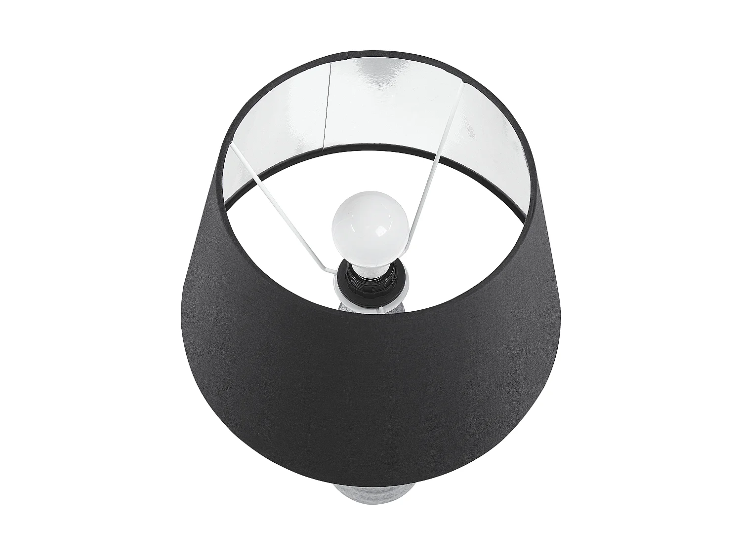 Lampe à poser VILNIA Céramique Argenté