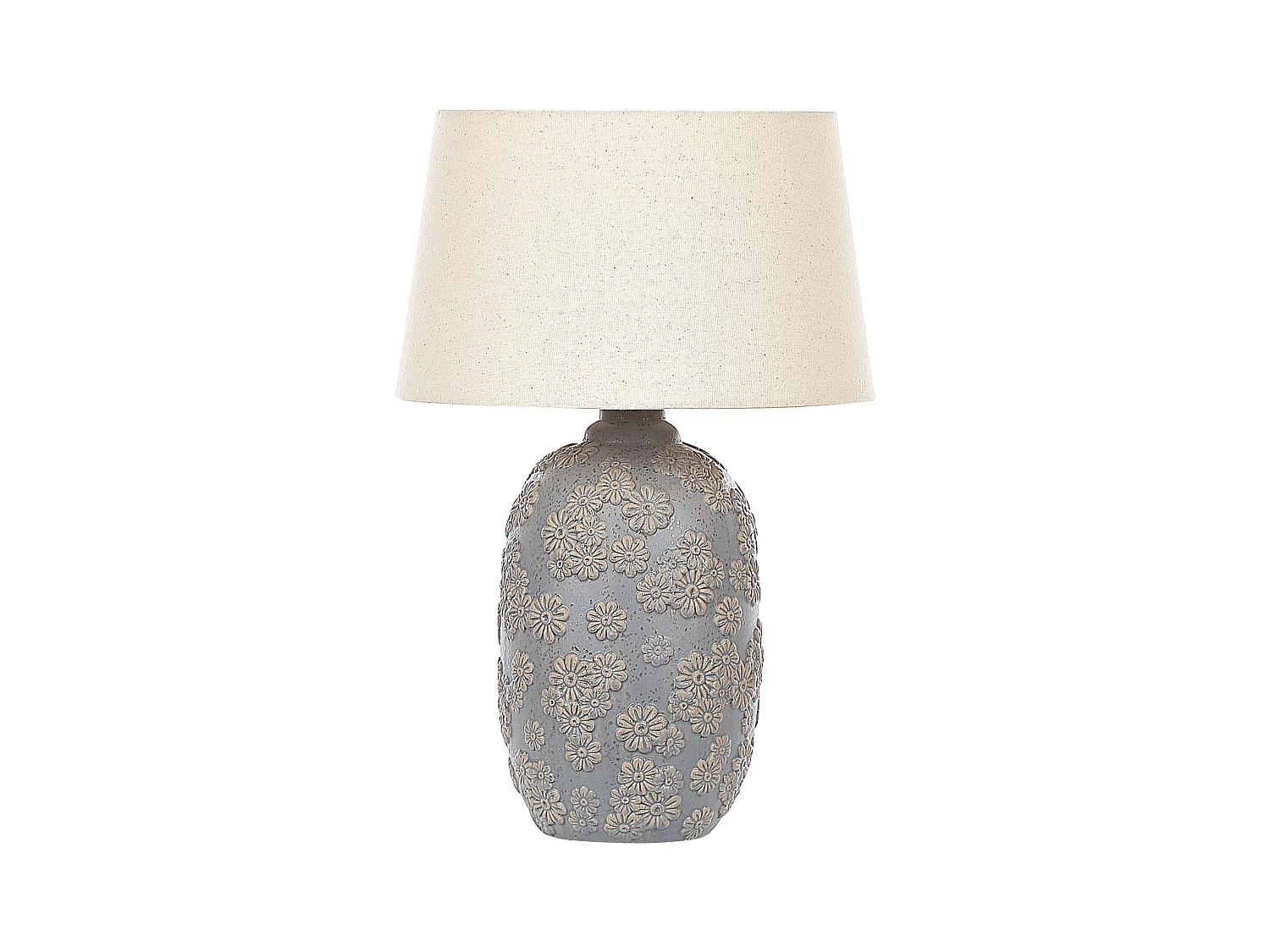Lampe à poser FERREY Céramique Gris