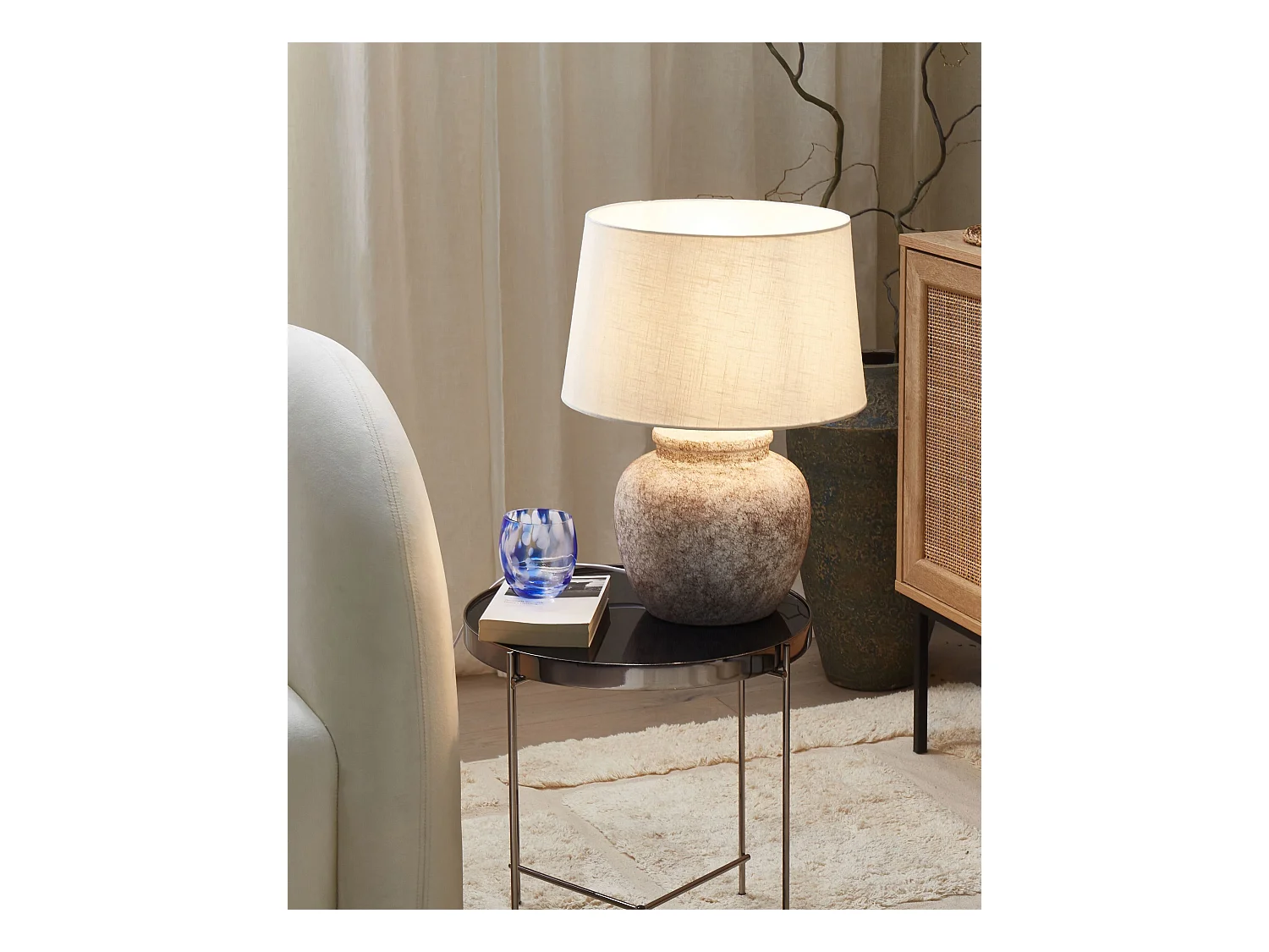 Tafellamp MAREB Keramiek Beige