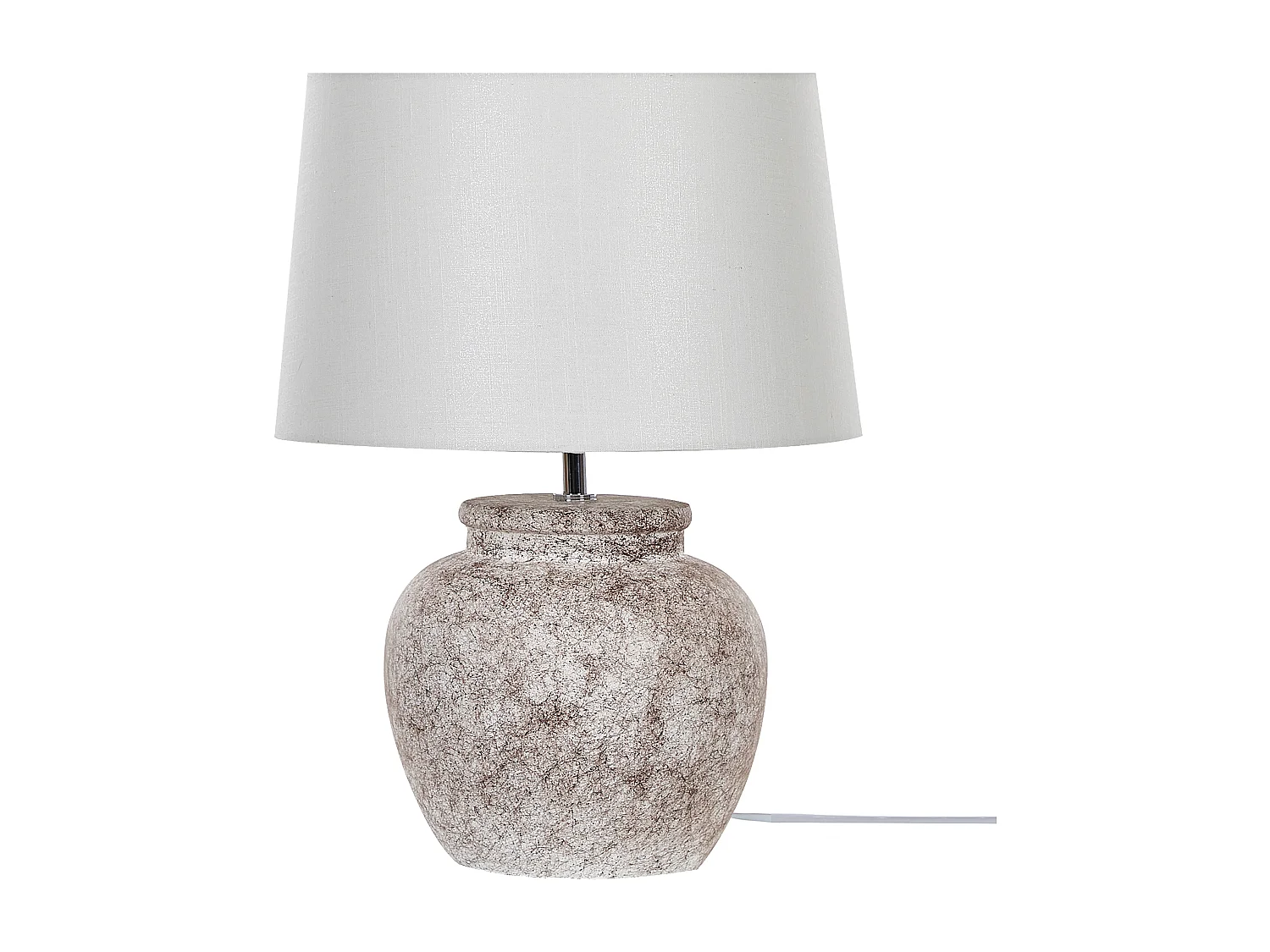 Tischleuchte MAREB Keramik Beige