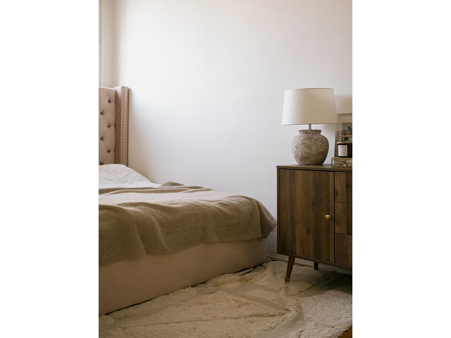 Lampe à poser MAREB Céramique Beige