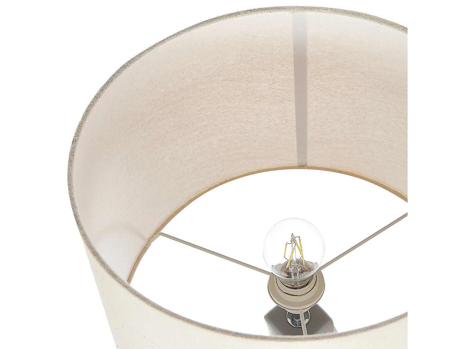 Lampada da tavolo BELAYA Ceramica Grigio