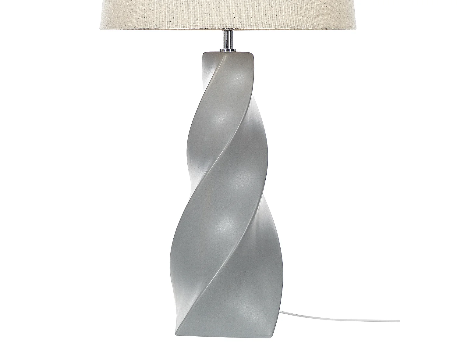 Lámpara de mesa BELAYA Cerámica Gris