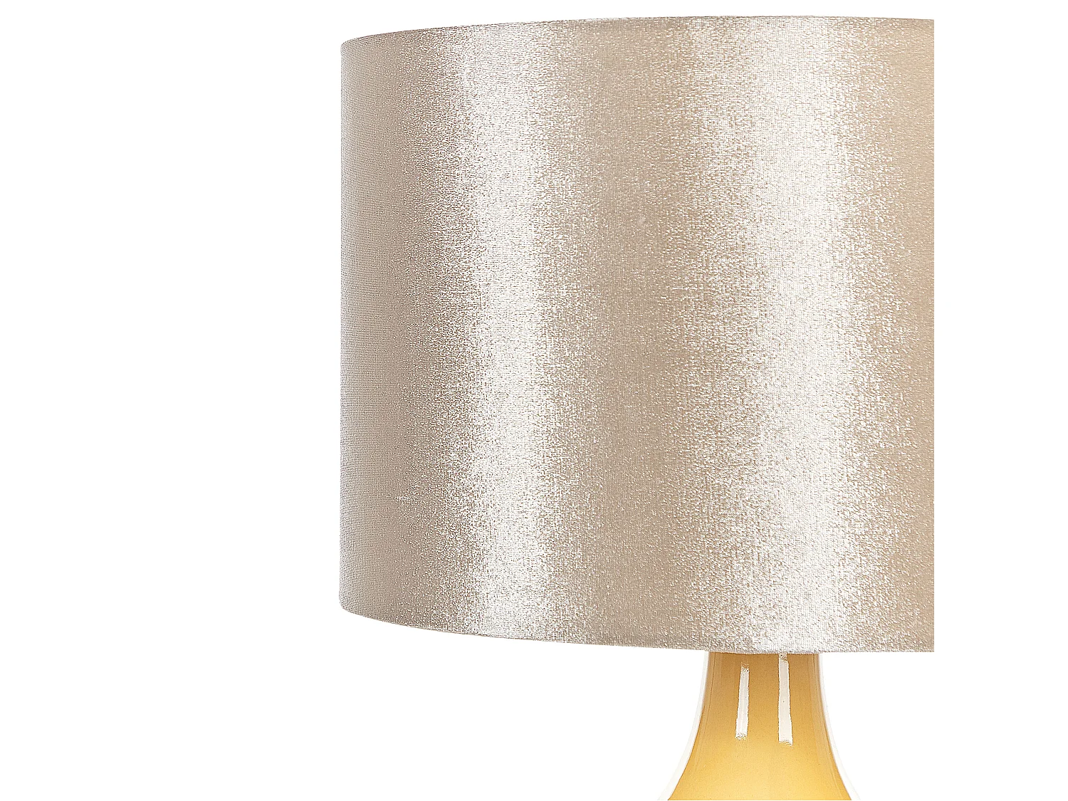 Tafellamp HADDAS Keramiek Geel