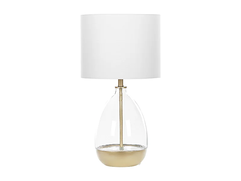 Lampe à poser OKARI Verre Blanc