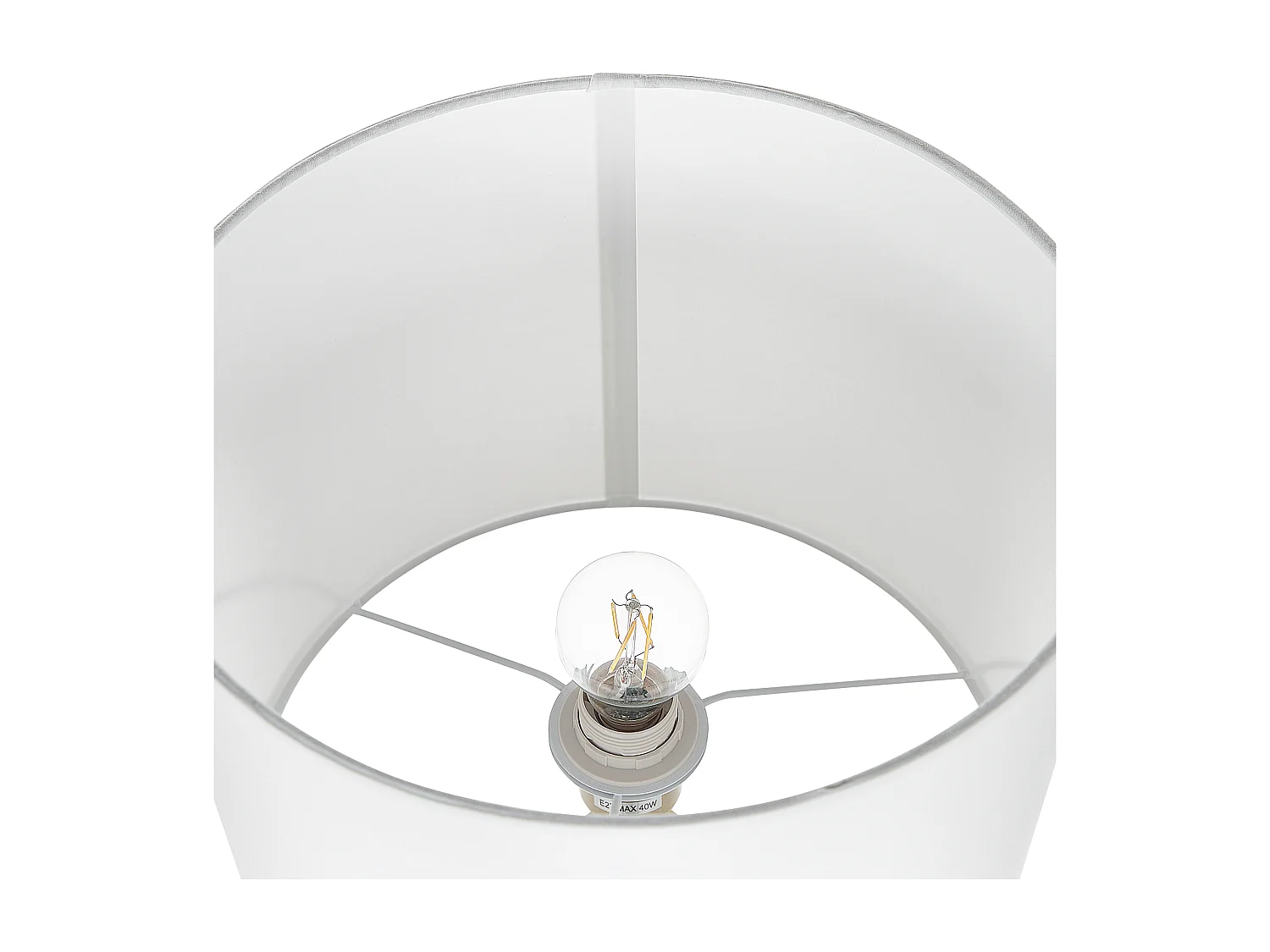 Lampe à poser OKARI Verre Blanc