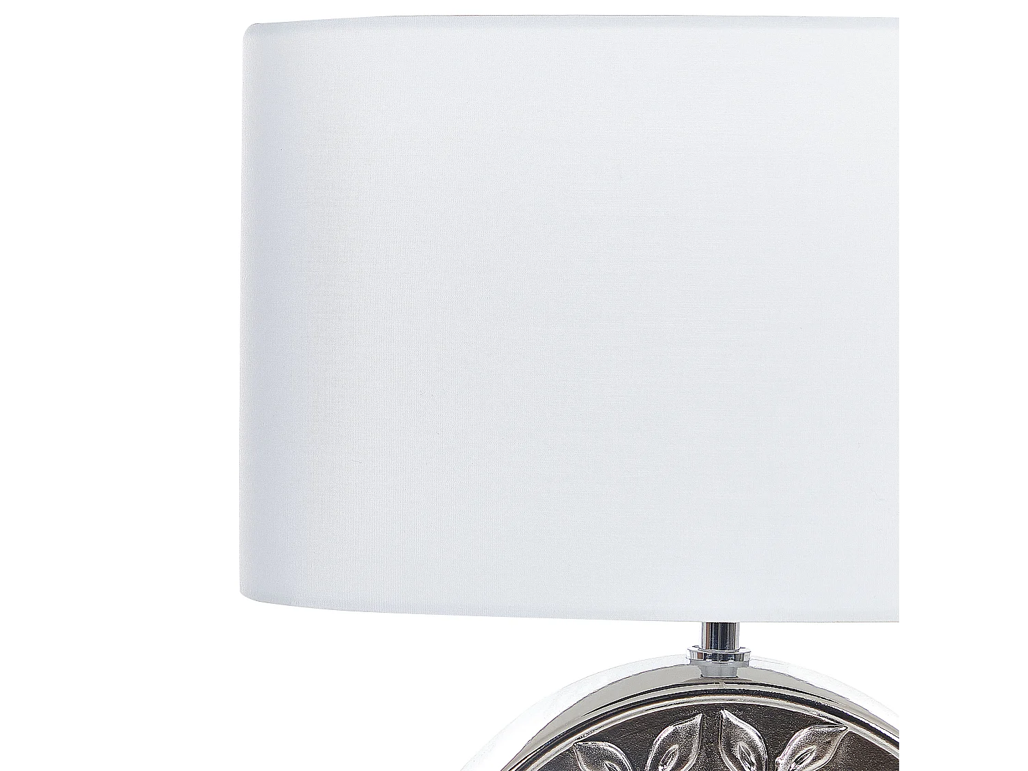 Candeeiro de mesa KHERLEN Cerâmica Prateado