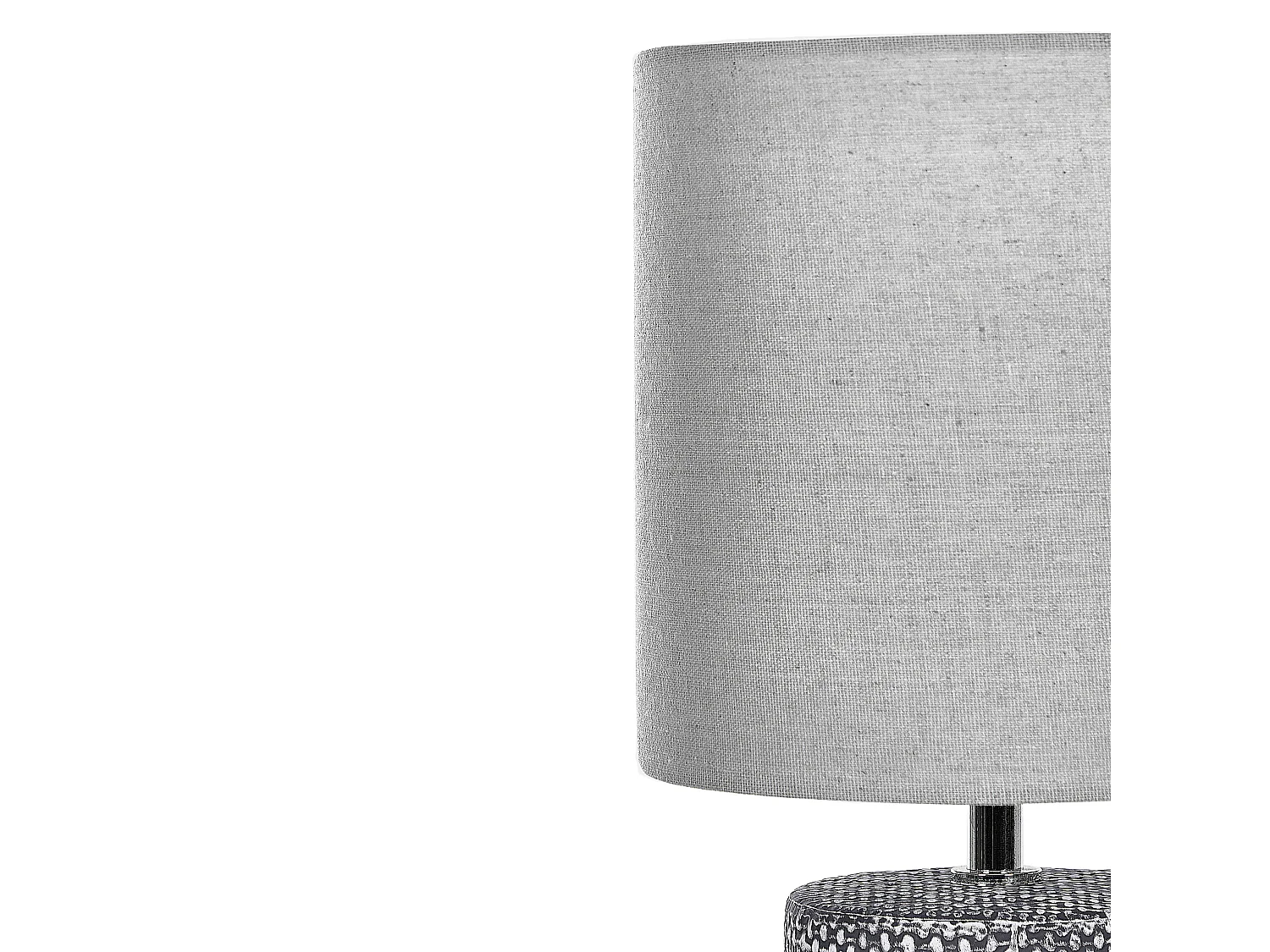 Lampe à poser en céramique gris IDER