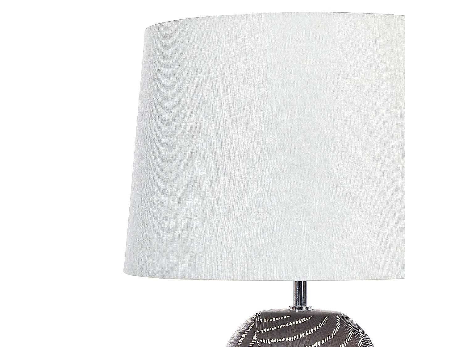 Lampe à poser GUAPORE Céramique Noir
