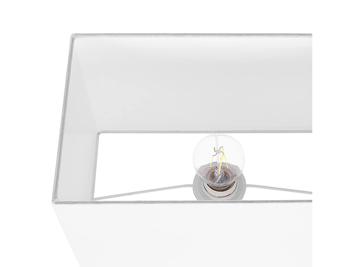 Lampe à poser YASUNI Métal Blanc/doré