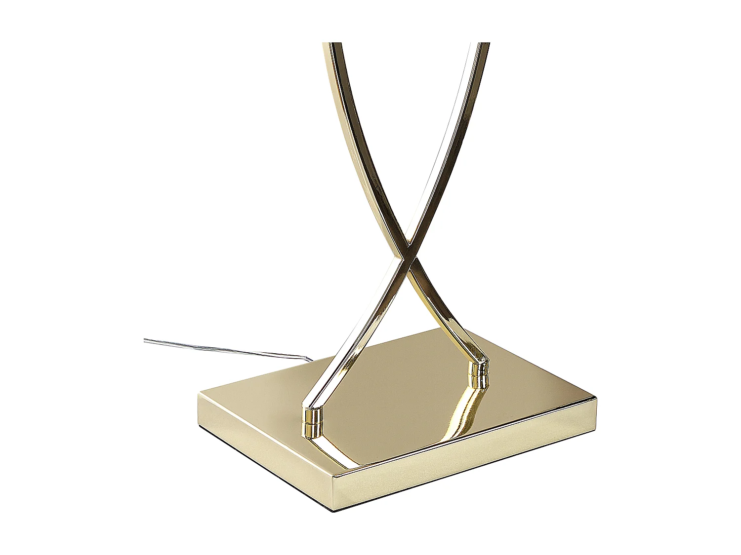 Lampe à poser YASUNI Métal Blanc/doré