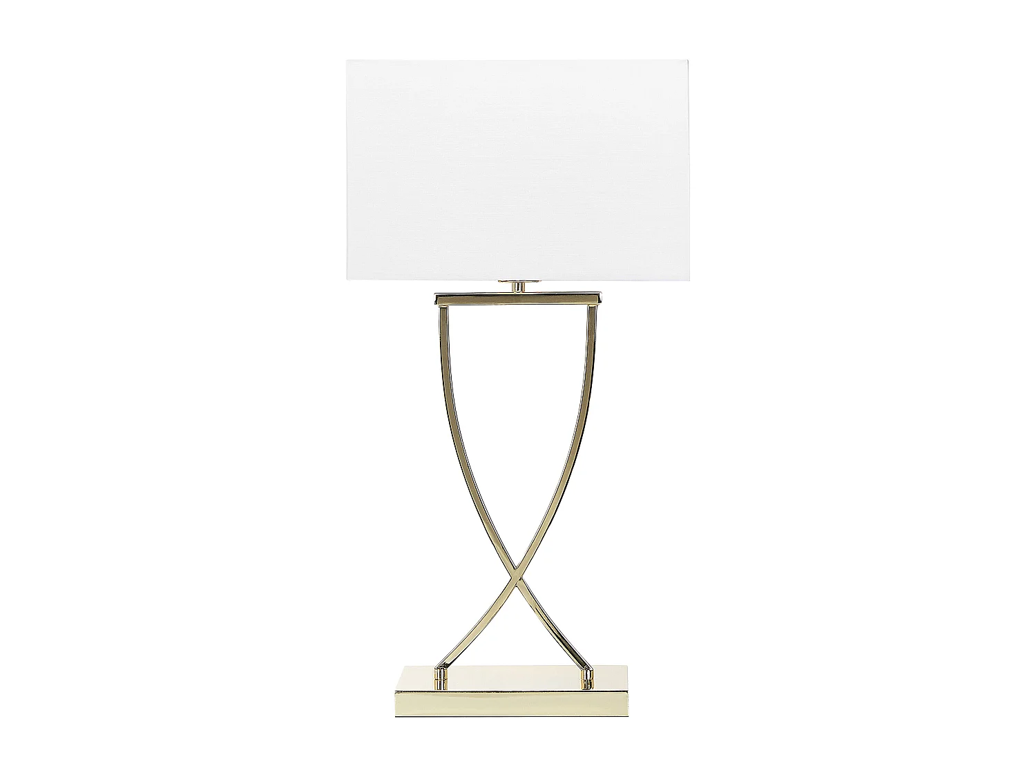 Tafellamp YASUNI Metaal Wit/goud