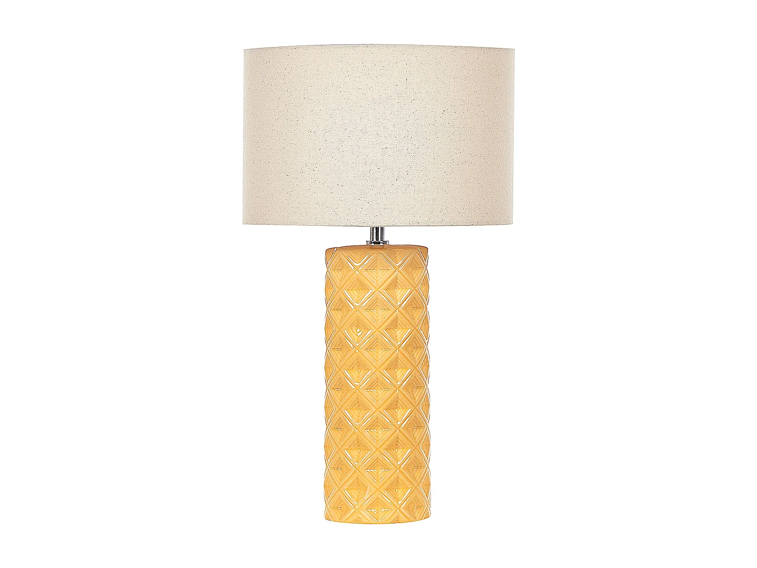 Lampe à poser BALONNE Céramique Jaune