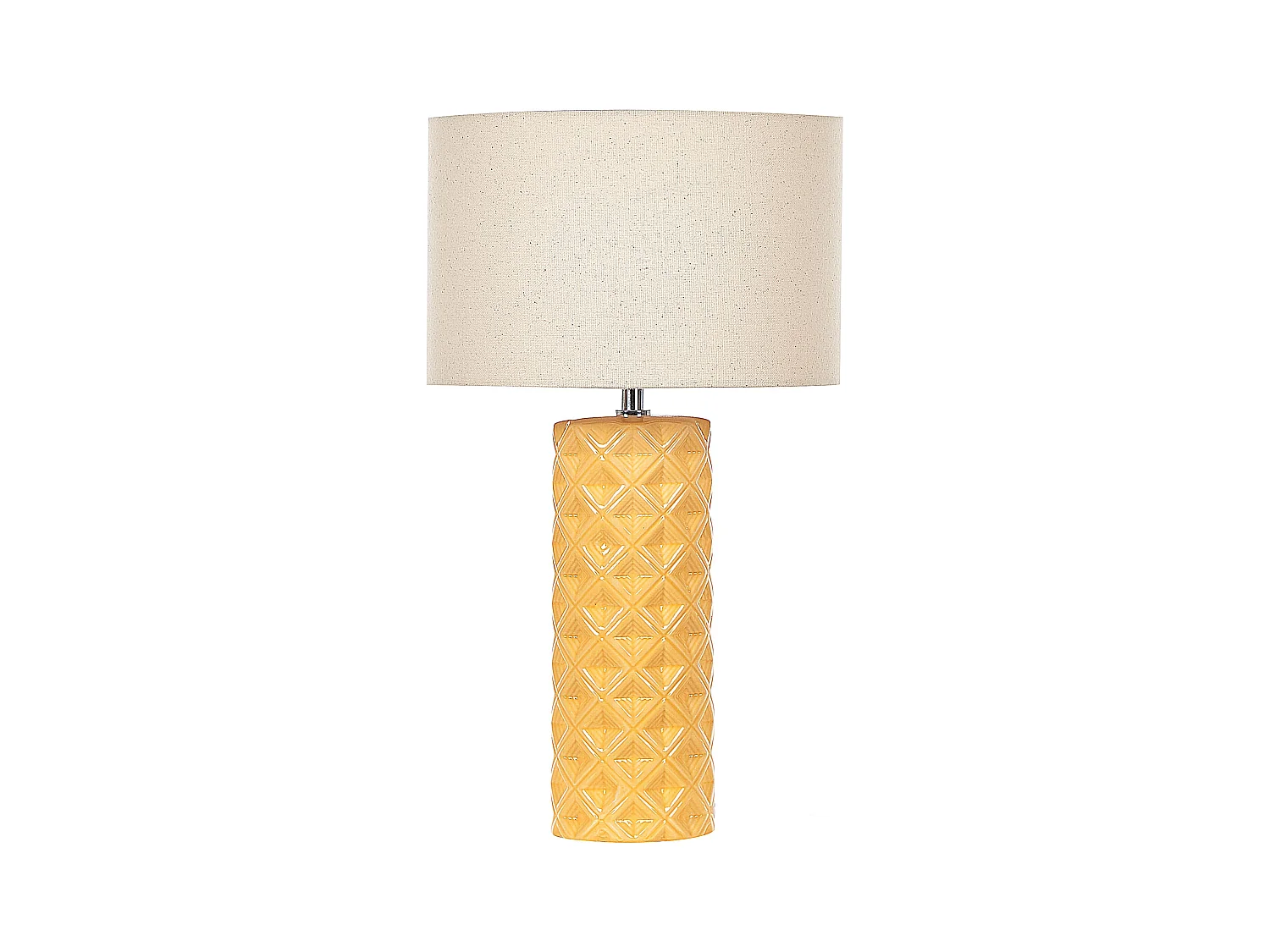 Lampe à poser BALONNE Céramique Jaune