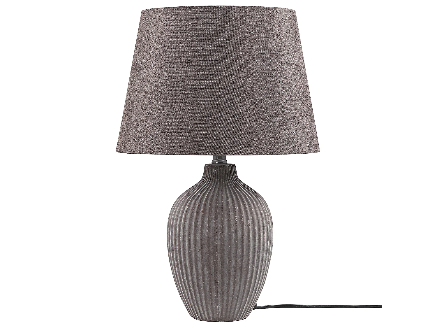 Lampe à poser FERGUS Céramique Marron