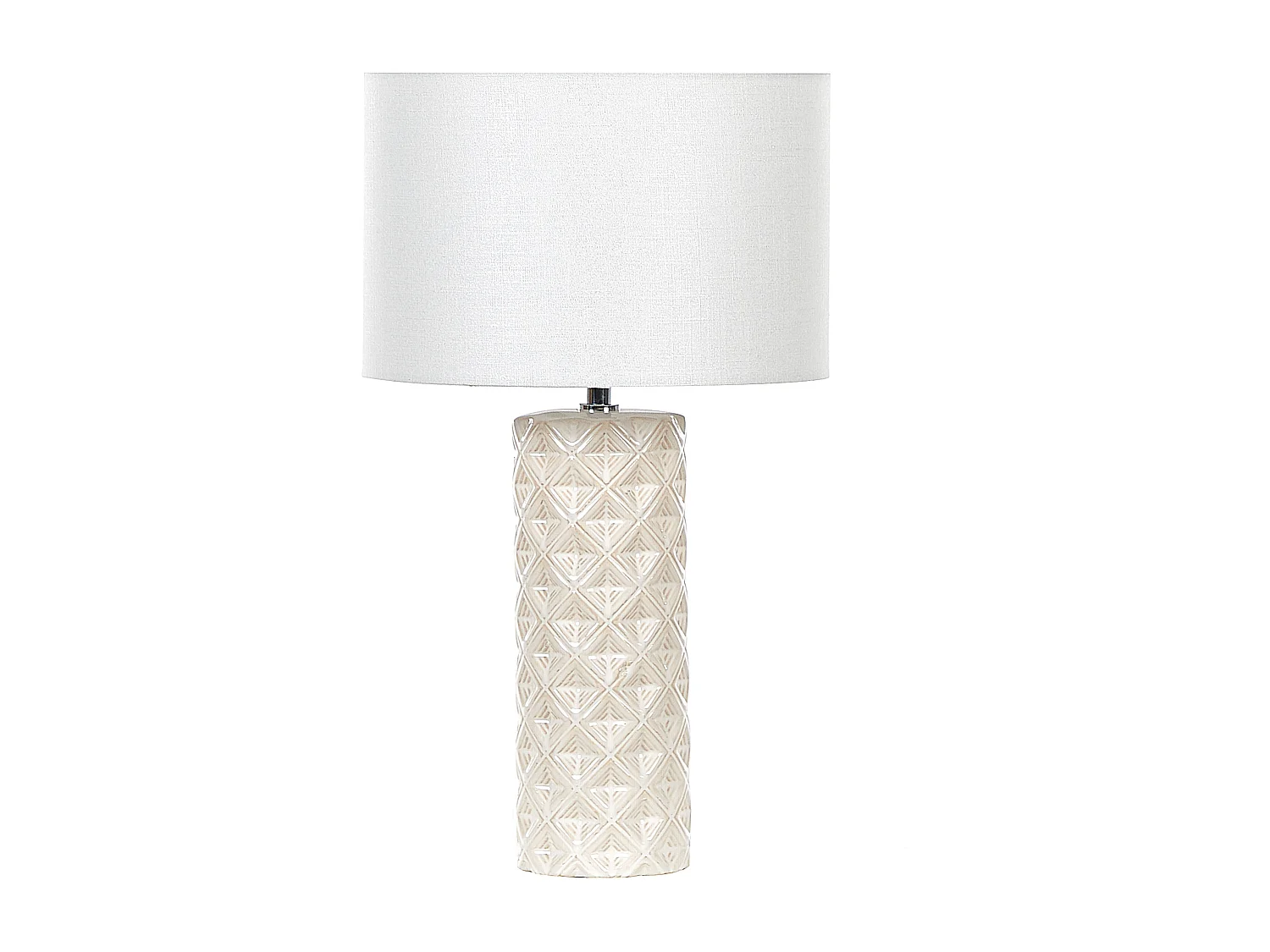 Lampe à poser BALONNE Céramique Beige clair