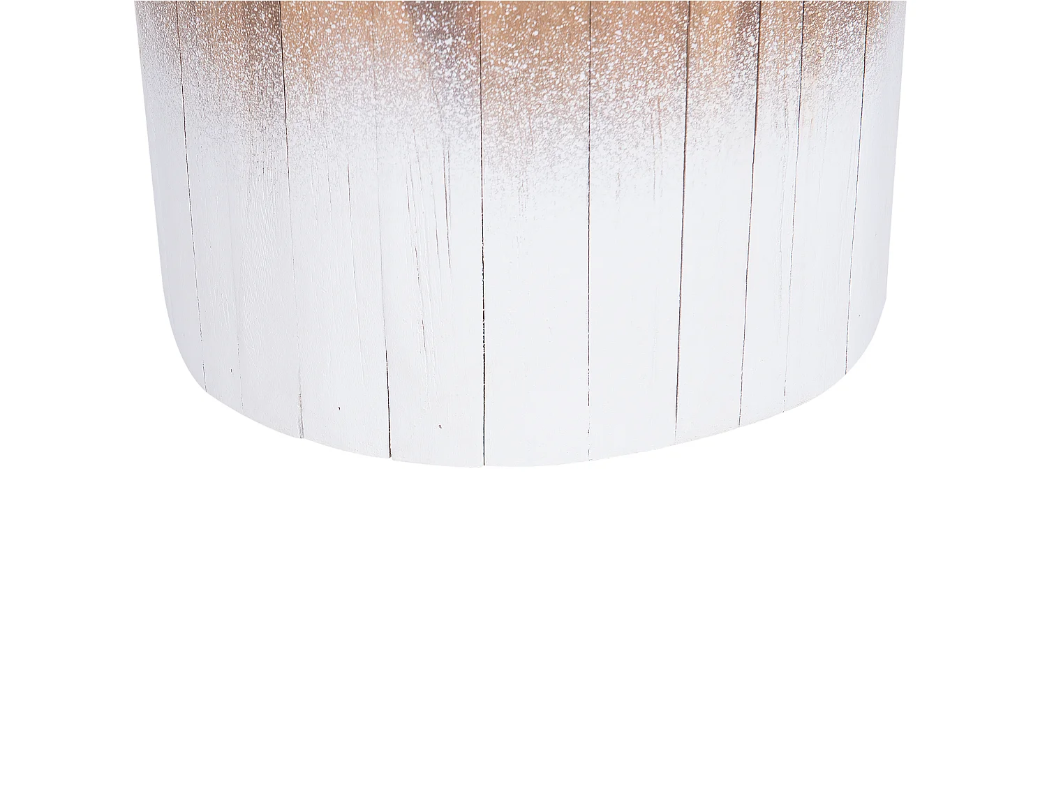 Bijzettafel MOVAS Teakhout Bruin/wit