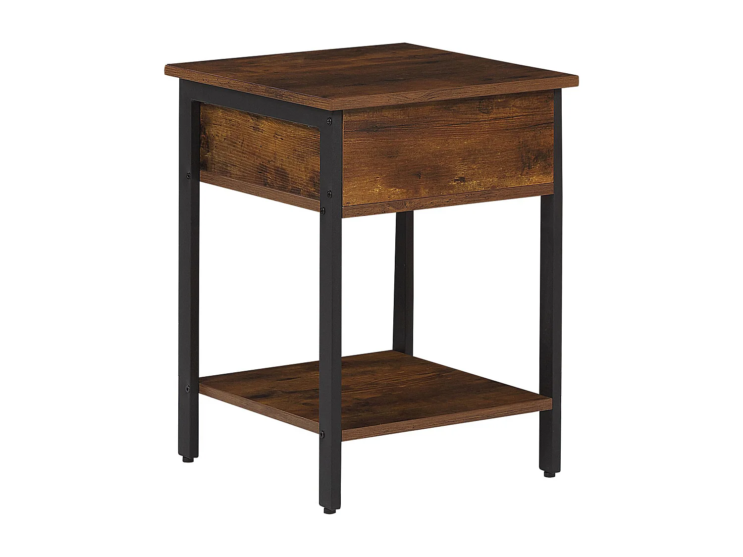 Table de chevet Table d'appoint Bois foncé VESTER