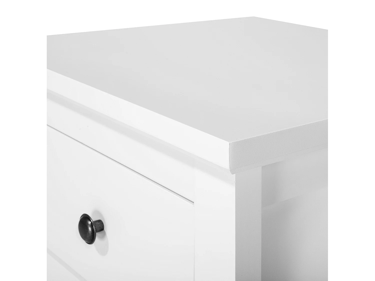 Nachtkastje met 2 lades JOLIET Wit