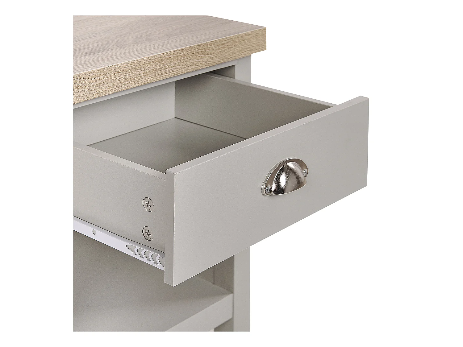 Table de nuit à 1 tiroir Braun Braun CLIO