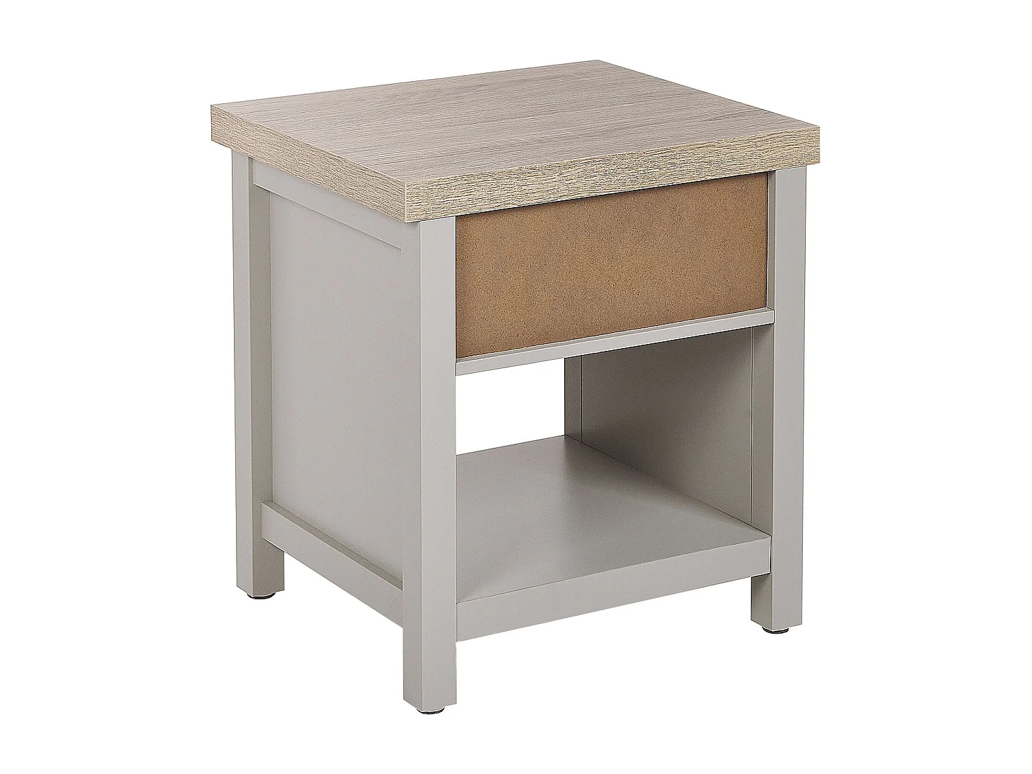 Table de nuit à 1 tiroir Braun Braun CLIO