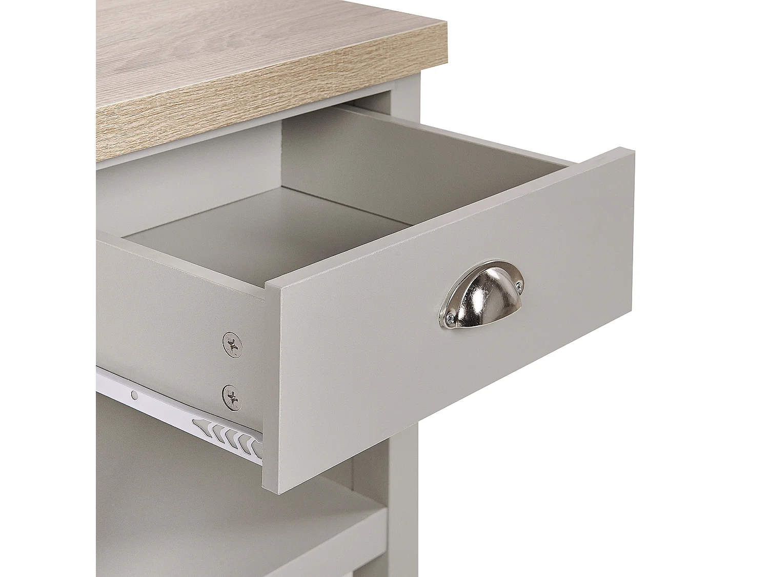 Table de nuit à 1 tiroir Braun Braun CLIO