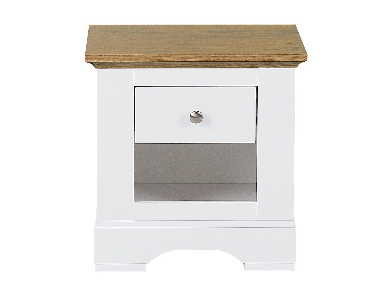 Nachtkastje met 1 lade WINGLAY Wit