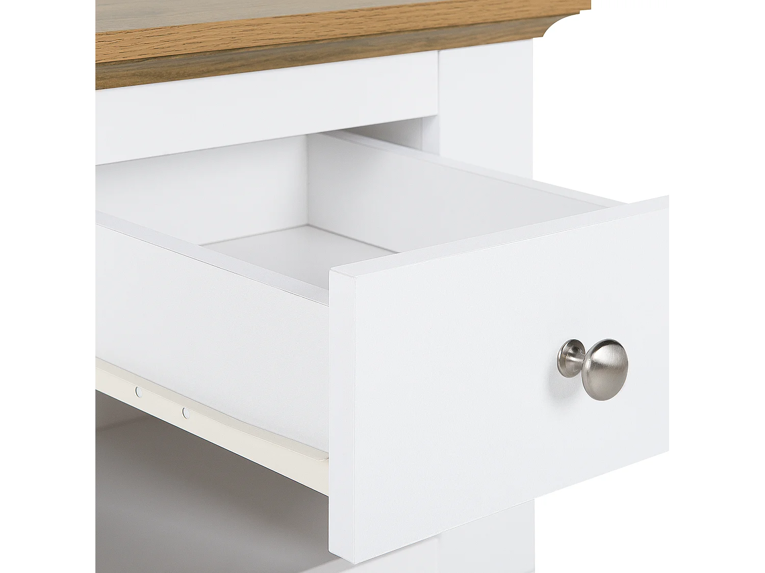 Nachtkastje met 1 lade WINGLAY Wit